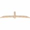 Ekena Millwork Bellingham Smooth Timber Gable Bracket, Douglas Fir, 96"W x 28"H x 3 1/2"D x 5 1/2"F, 7/12 Pitch GBW096X28X0406BEL00SDF - alternate 4